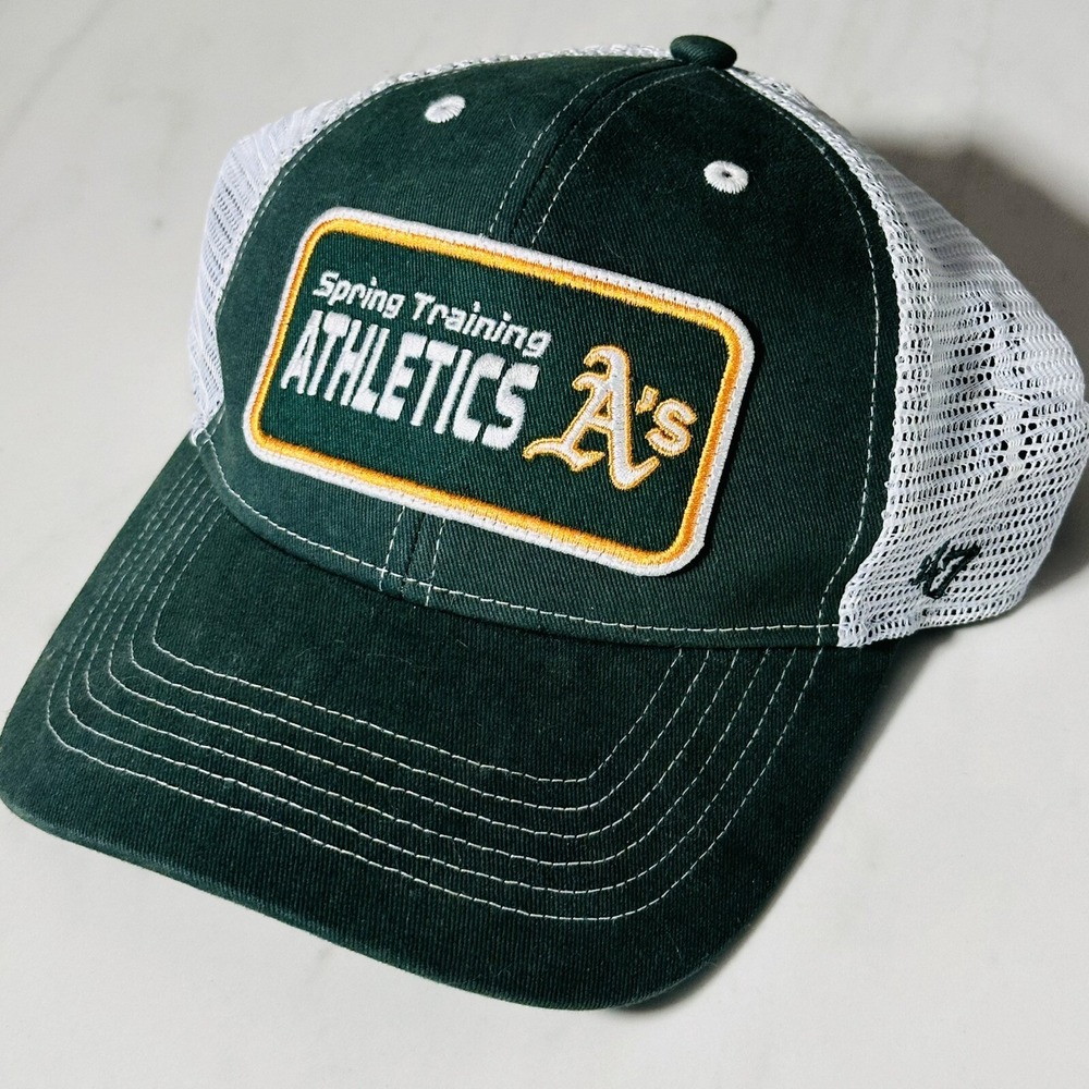 Oakland A's Athletics Trucker Hat MLB Baseball 47 Youth Adjustable